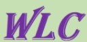 a close up of a sign with the words wlc on it