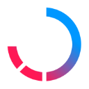 the logo for a company with a circular shape