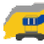 an image of a yellow and gray train