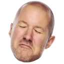 a man with his eyes closed and his eyes closed