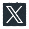 a black square with a white x on it