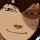 a close up of a person with a smile on their face