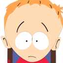 a picture of a kid with a sad look on his face