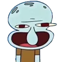 a cartoon picture of a person with a frown on his face