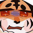 a drawing of a cat with glasses on it's face