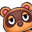 a brown teddy bear with big eyes
