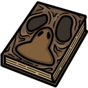 a picture of a book with a brown cover