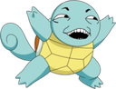 a cartoon turtle with a surprised look on its face