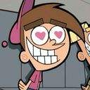 a cartoon picture of a girl and a boy