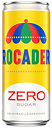 a can of soda with the word rocader on it