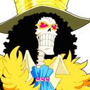 a skeleton wearing a hat and a blue dress