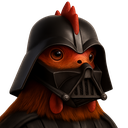 chicken darth vader random