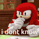 knuckles idk random