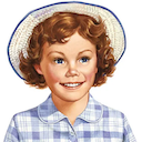 a picture of a young boy wearing a hat