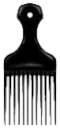 afro pick random
