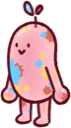 a cartoon character with stars on it