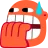 orange biting nails random