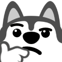 husky thinking random