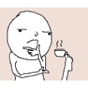 guy holding a tea cup with a foot meme 2 random