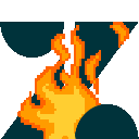 zendesk logo on fire random
