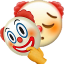 clown mask random