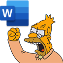 old man yells at ms word random