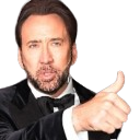 cage thumbs up random