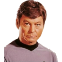 a picture of a man in a star trek uniform