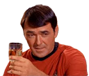 star trek scotty drinking random