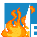 pge on fire intensifies random