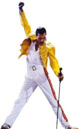 freddie mercury pose random