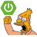 old man yells at spring boot random