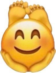 a smiley face with a smile on it