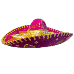 pink sombrero random