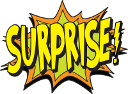 the logo for surprise