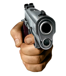 gun pointing right random