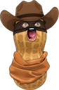 burnt peanut cowboy random