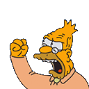 old man yells at nothing random