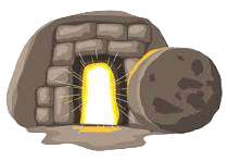 he is risen jesus empty tomb easter random