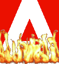 adobe on fire random