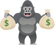 gorilla money random