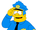 chief wiggum simpsons random