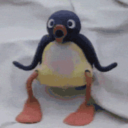 pingu scared random