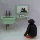 pingu brush teeth random