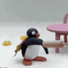 pingu throw random