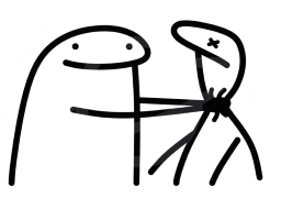 flork choking random