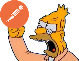 old man yells at postman random