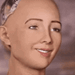 a picture of a woman with a bald head
