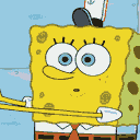 spongebob surprise blush smile random