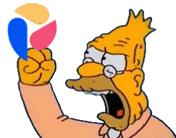 old man yells at pigment random